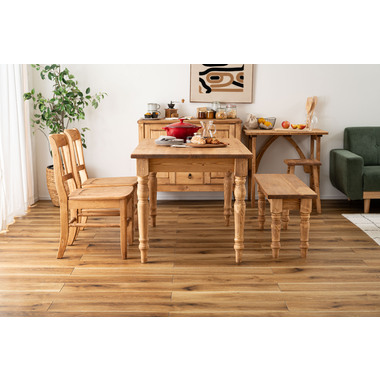 ダイニングチェア 2脚セット オイル加工 CFS-510S 東谷天然木(パイン) オイル仕上フォレ ダイニングチェア 2脚セット