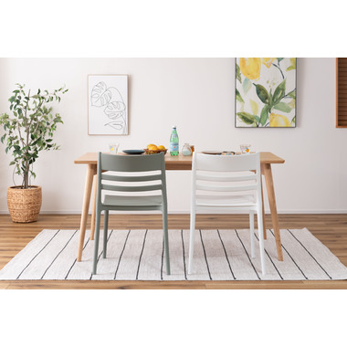 フォース チェア ホワイト 東谷 CL-505WH (67-2486-55) 東谷 デスクチェア ホワイト CL-508WH｜うさマートジャパンサービス