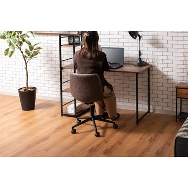 東谷 東谷 デスクチェア ブラウン(PC-77BR) メーカー在庫品 東谷デスク