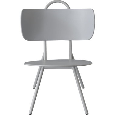 超激得SALE マオリ ローチェア W57×D70×H71×SH36.5 グレー チェア 椅子