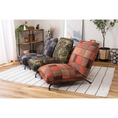 ローソファ rkc-936nv 座椅子 チェア リクライニング 一人掛け 座椅子